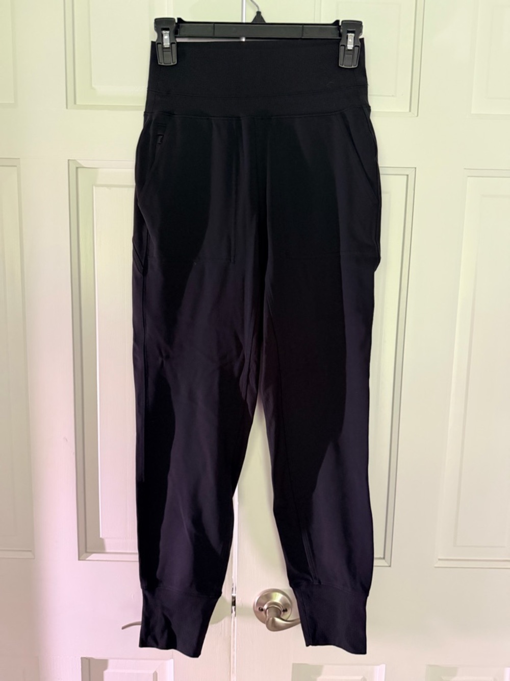 Athleta Women's Venice High Rise Joggers - Black XXS Petite